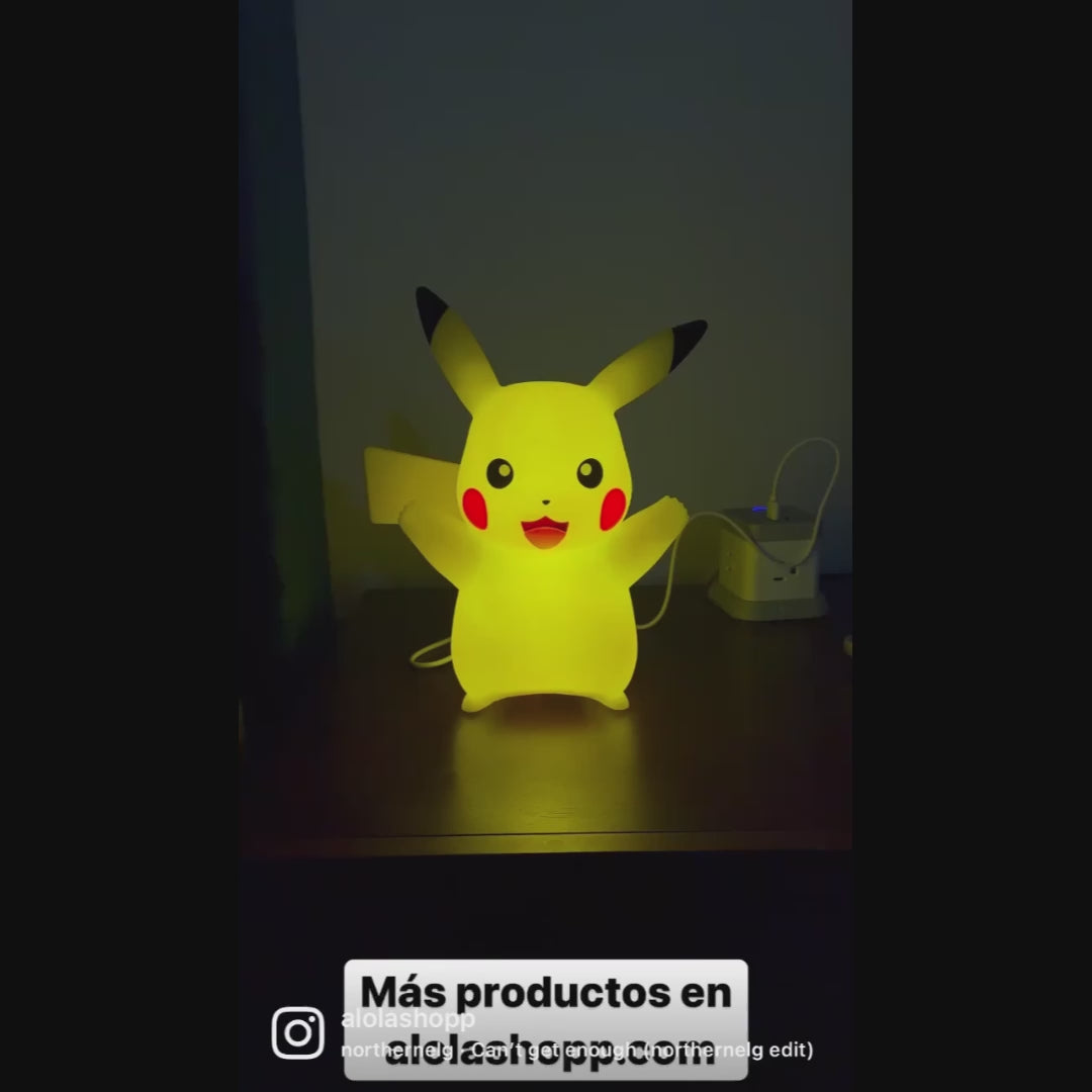Lampara Pikachu Estatua Alola Shop