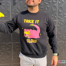 Cargar imagen en el visor de la galería, Sueter Take it Slow Slowpoke