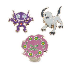 Sableye, Absol & Spiritomb 3 pack pin