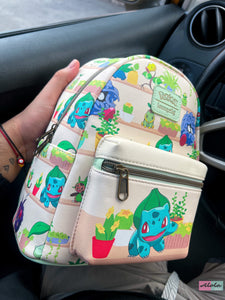 Mochila Pokemon tipo PLANTA