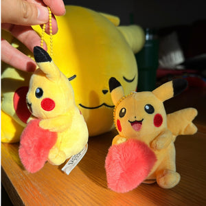 Peluche Pikachu Pareja Llavero
