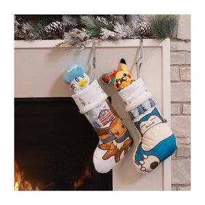 Botas Navideñas Snorlax Eevee