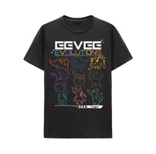 Cargar imagen en el visor de la galería, Playera Eevee Evolutions Original
