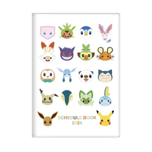 Cargar imagen en el visor de la galería, Mini-agenda A6 2024 Pokemon 1
