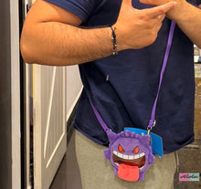 Cargar imagen en el visor de la galería, Mini Bolso Gengar  Plush UNISEX
