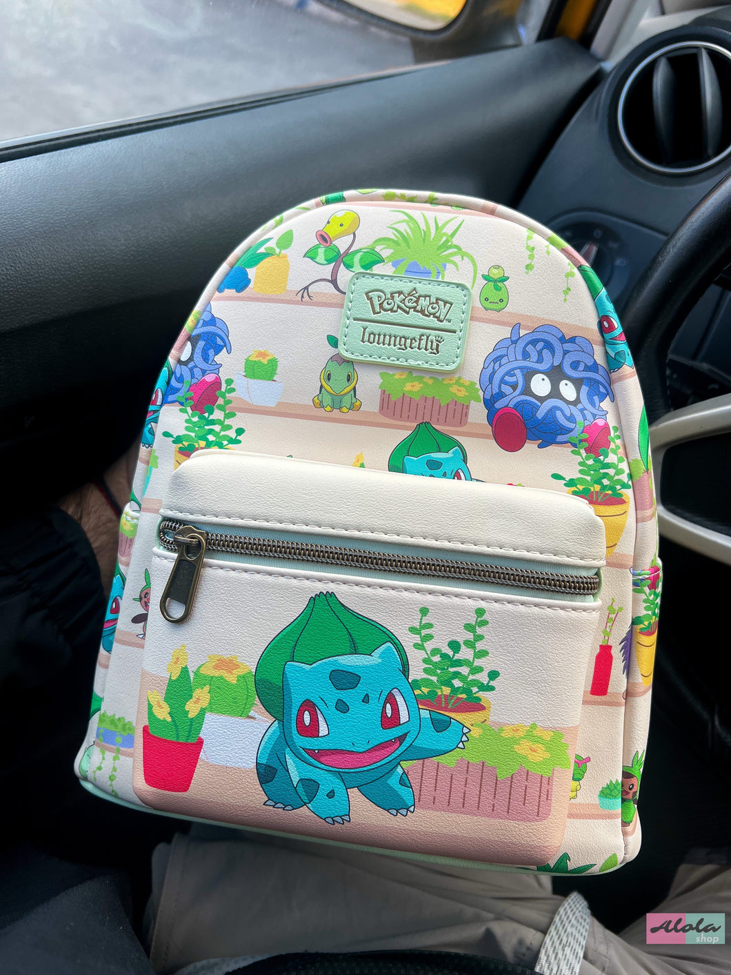 Mochila Pokemon tipo PLANTA