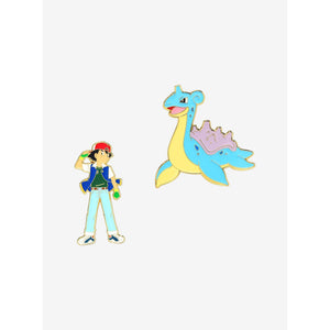 Set 2 pines Lapras & Ash