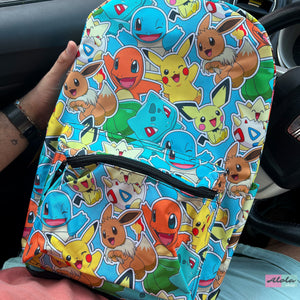 Mochila Pokemon Print